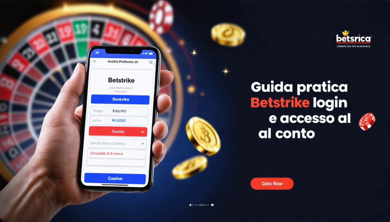 Guida pratica Betstrike login e accesso al conto